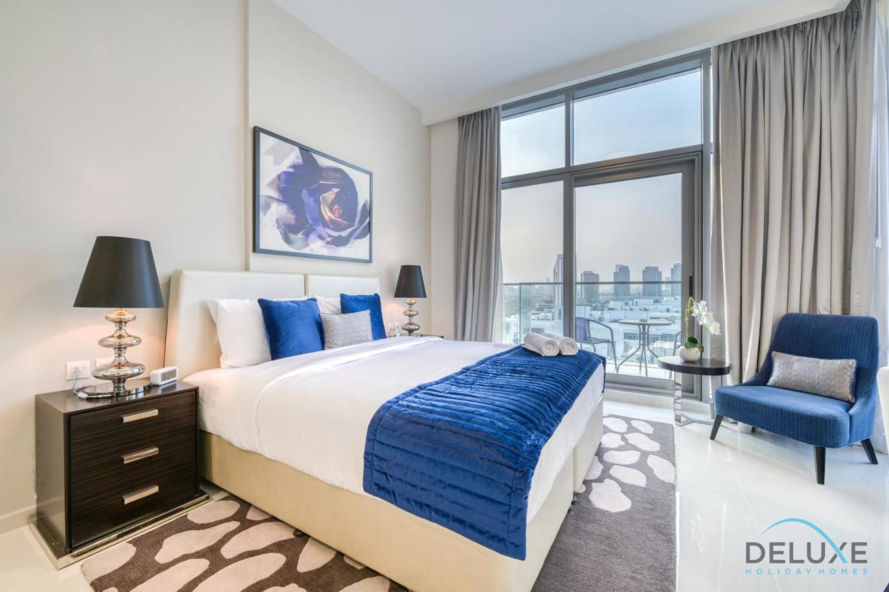 Sunlit Studio At Golf Promenade 2A Damac Hills By Deluxe Holiday Homes Dubai Ngoại thất bức ảnh