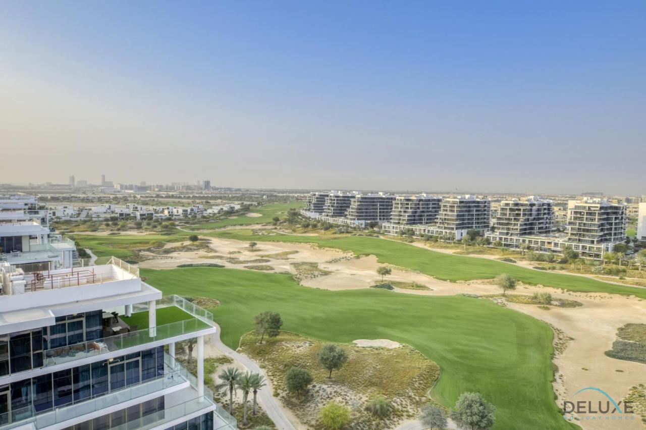 Sunlit Studio At Golf Promenade 2A Damac Hills By Deluxe Holiday Homes Dubai Ngoại thất bức ảnh