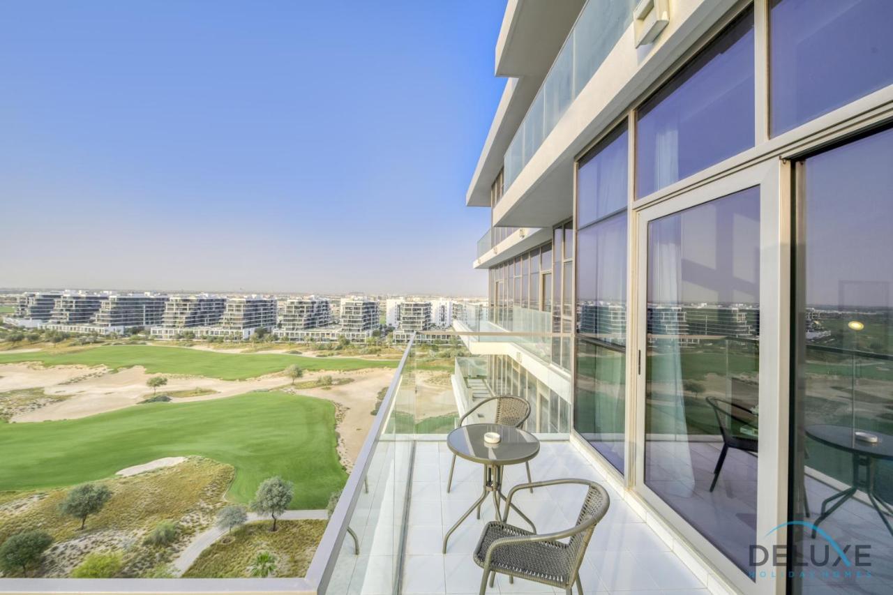 Sunlit Studio At Golf Promenade 2A Damac Hills By Deluxe Holiday Homes Dubai Ngoại thất bức ảnh