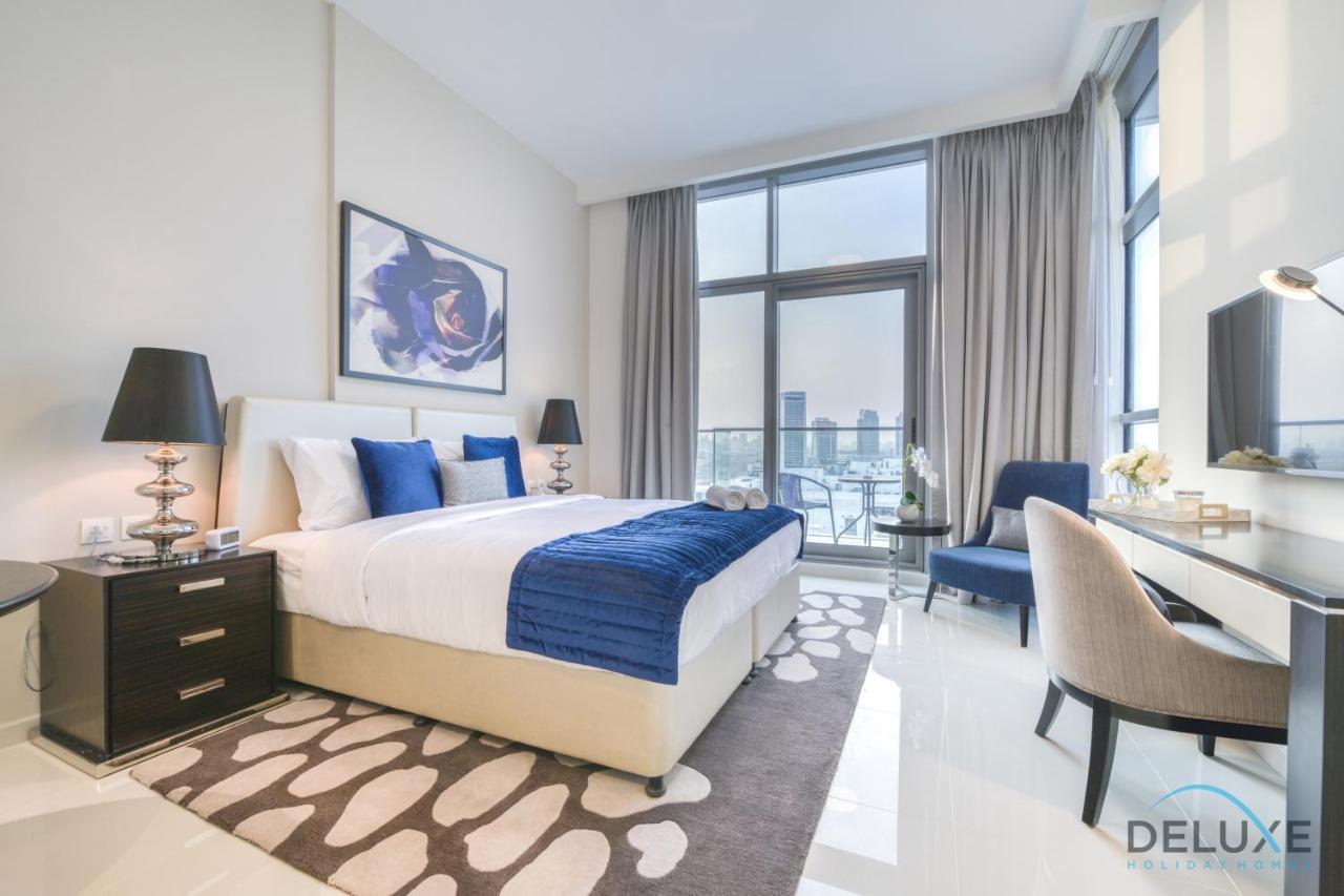 Sunlit Studio At Golf Promenade 2A Damac Hills By Deluxe Holiday Homes Dubai Ngoại thất bức ảnh