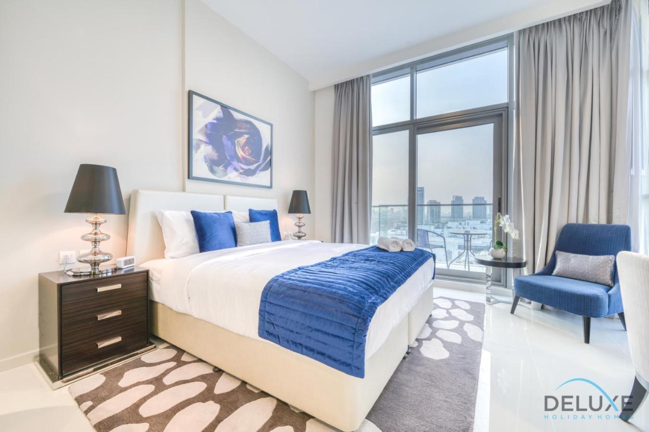 Sunlit Studio At Golf Promenade 2A Damac Hills By Deluxe Holiday Homes Dubai Ngoại thất bức ảnh