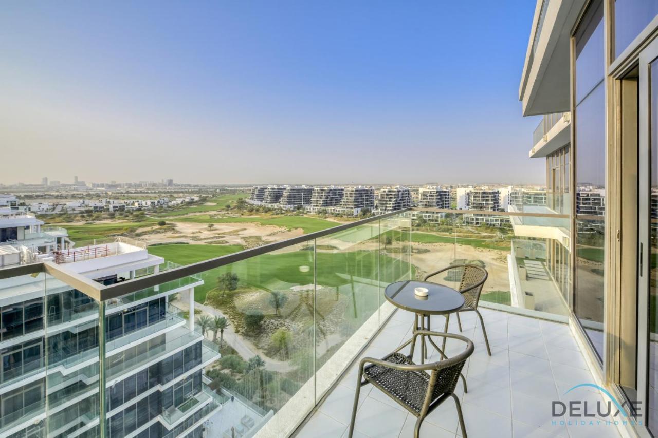 Sunlit Studio At Golf Promenade 2A Damac Hills By Deluxe Holiday Homes Dubai Ngoại thất bức ảnh