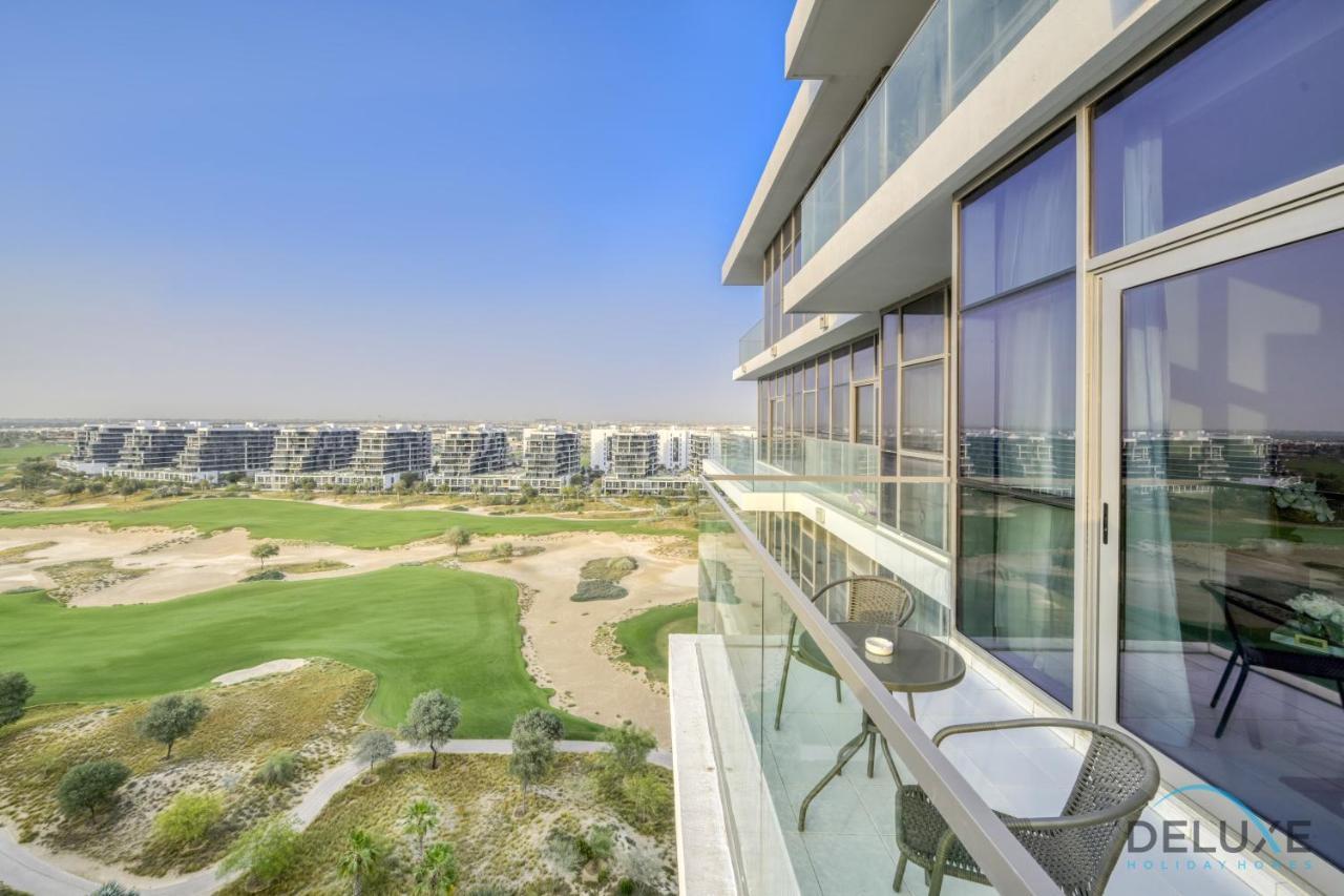 Sunlit Studio At Golf Promenade 2A Damac Hills By Deluxe Holiday Homes Dubai Ngoại thất bức ảnh