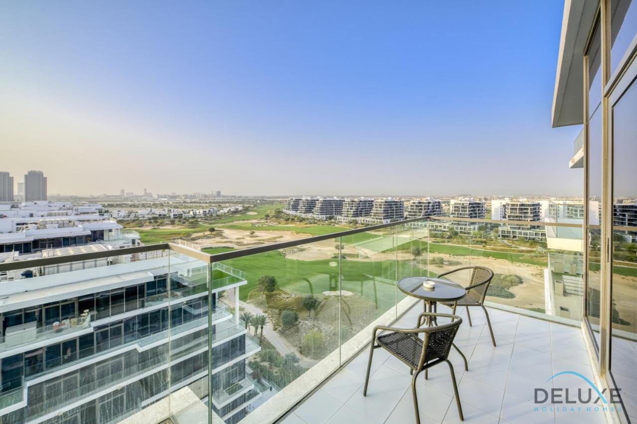 Sunlit Studio At Golf Promenade 2A Damac Hills By Deluxe Holiday Homes Dubai Ngoại thất bức ảnh