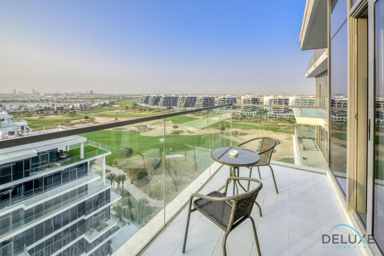 Sunlit Studio At Golf Promenade 2A Damac Hills By Deluxe Holiday Homes Dubai Ngoại thất bức ảnh